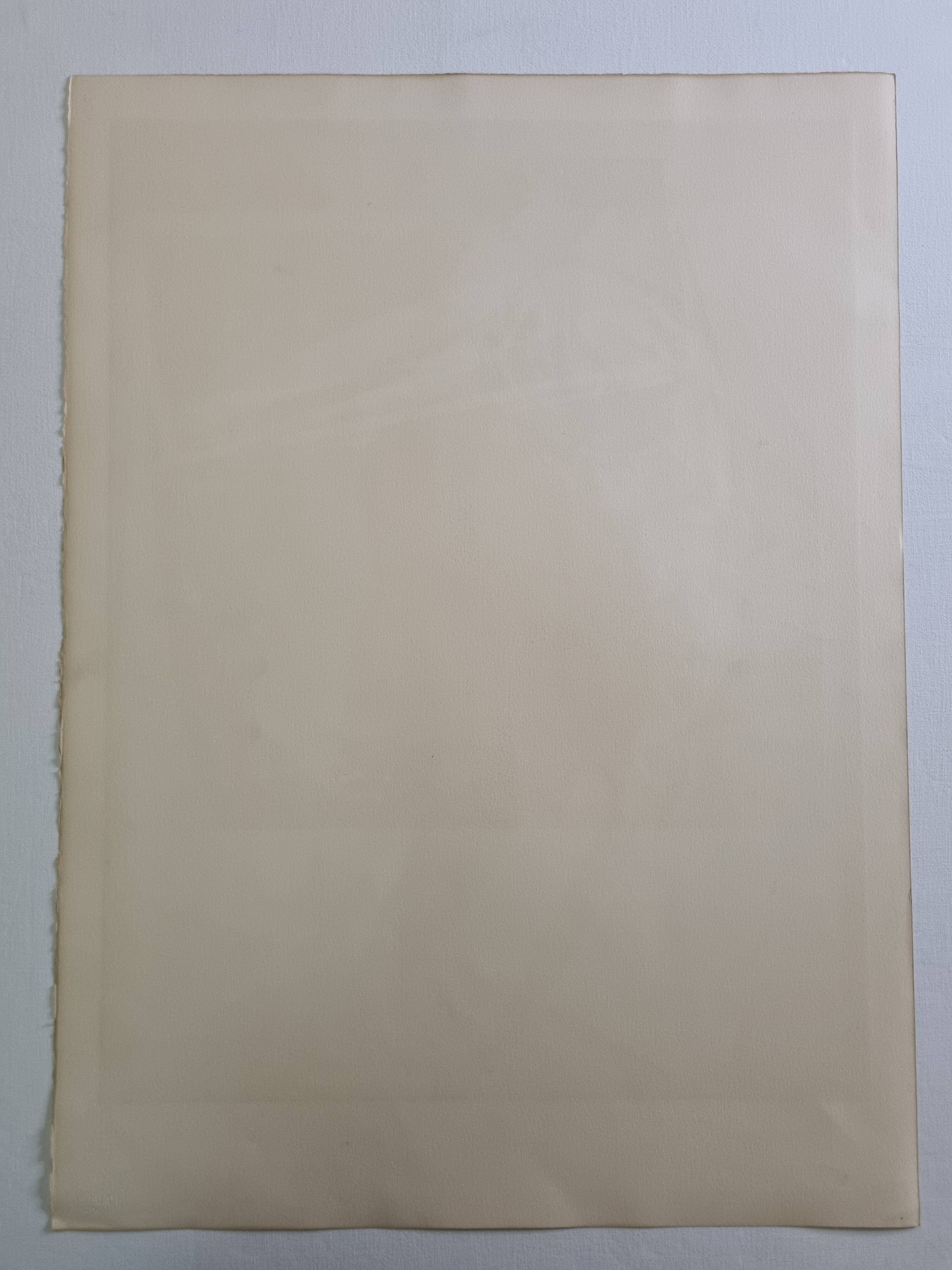 Lithograph "Lenin's Cap" by Ivan Messac, signed, 75 cm x 56 cm