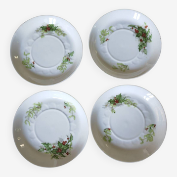 Soucoupes de Noël Limoges