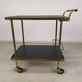 Vintage brass bar service