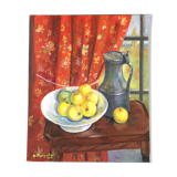 Painting The Red Curtain