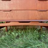 Large ceiling chipe with 6 teak drawers. Denmark 1960