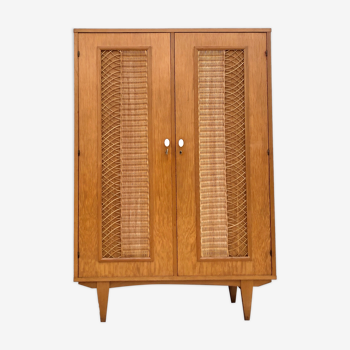 Armoire parisienne rotin