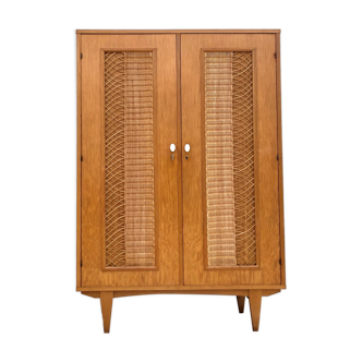 Parisian rattan cabinet