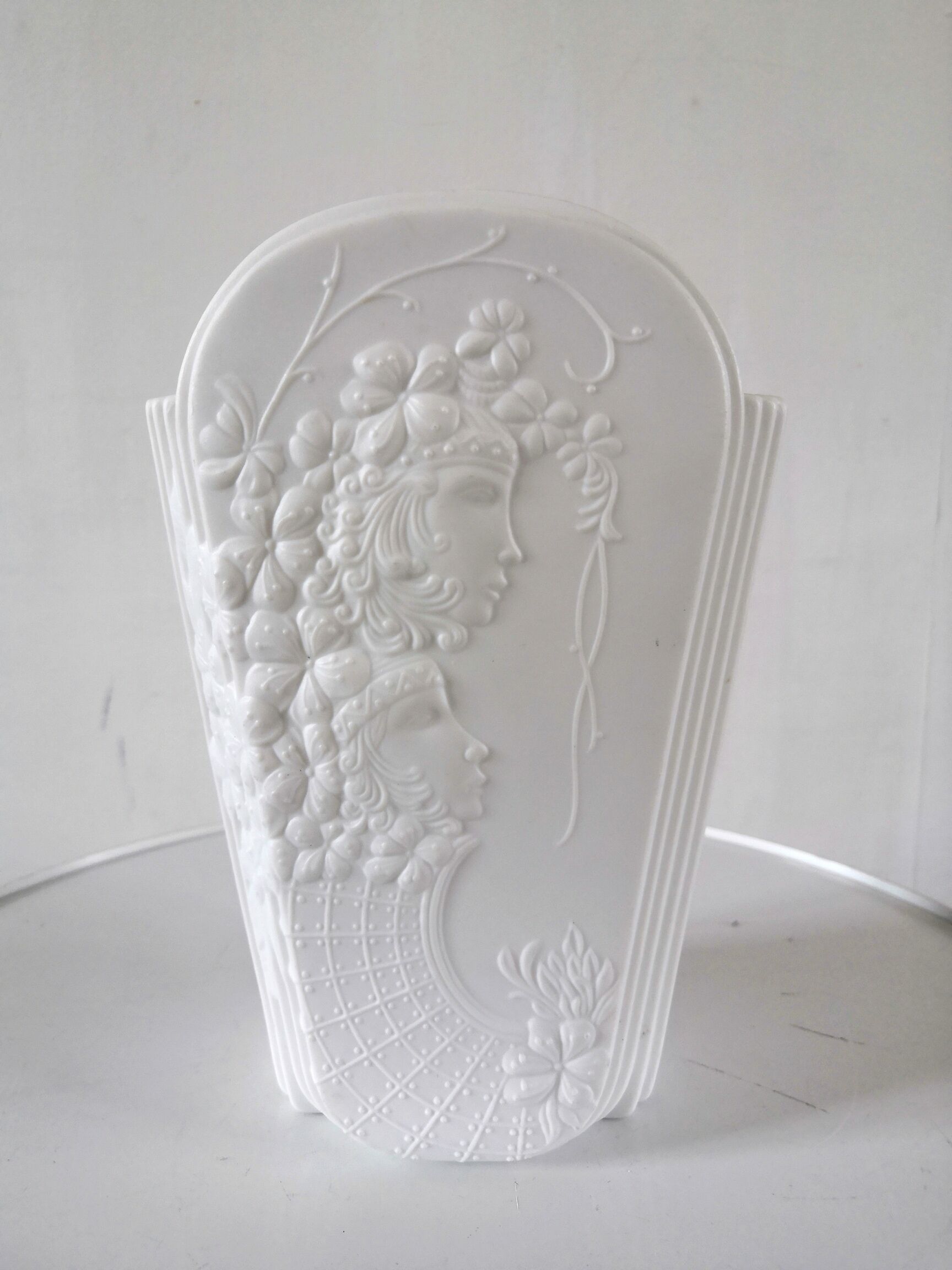 Kaiser vase 60s - 70s with women's faces