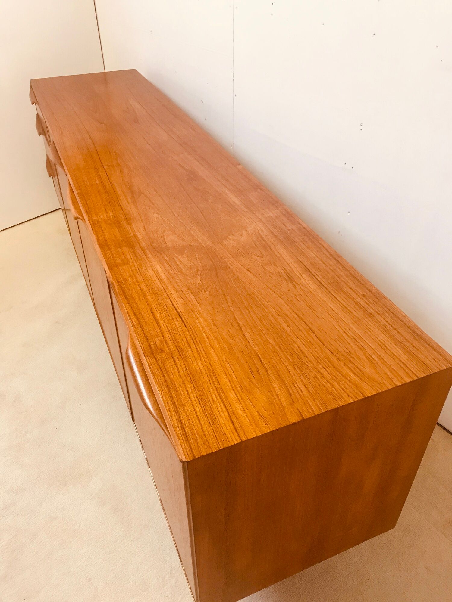 McIntosh teak sideboard made in Scotland in the 60’s designed by Tom Robertson