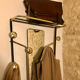Vintage wall coat rack 1960