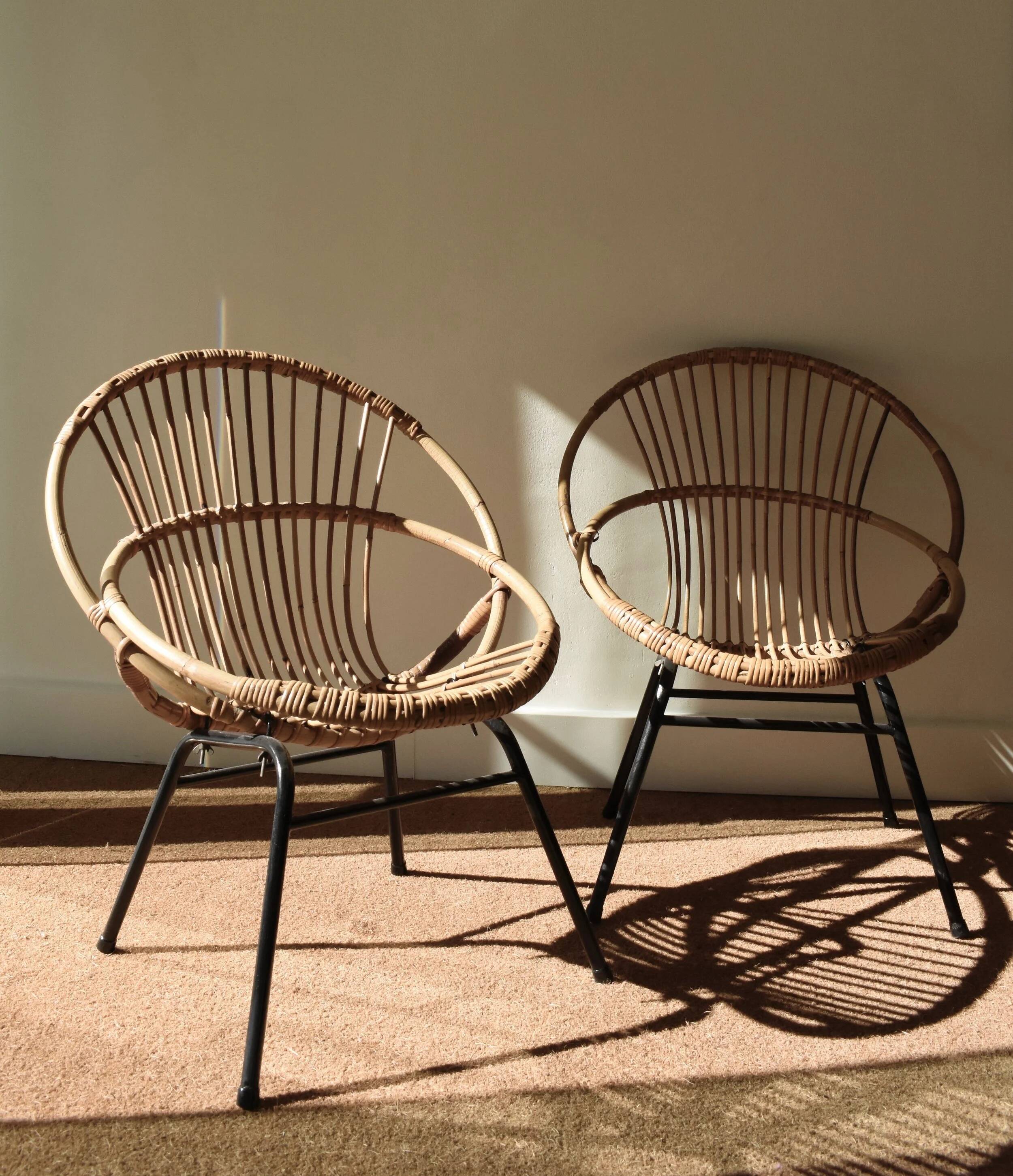 Dirk Van Sliedregt Lounge Chair: Pair of children's armchairs