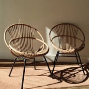 Dirk Van Sliedregt Lounge Chair: Pair of children's armchairs
