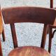 Set of 5 Stella Thonet bistro chairs from the 1950s