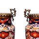 Pair of Japanese vases, Meiji period