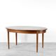 Table à manger extensible vintage en teck d'inspiration danoise