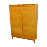 Armoire de notaire en chêne Suède 1950