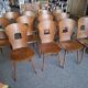 Lot of 12 Baumann chairs model Gentiane.