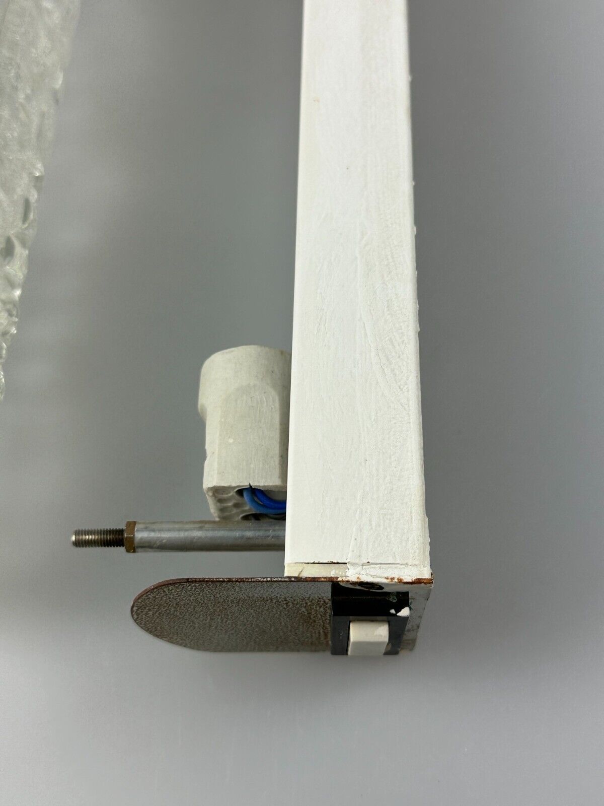 60s 70s wall lamp Hofmeister Leuchten Germany Wall Sconce Ice Glass