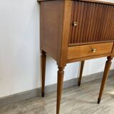 Directory bedside table in cherry wood circa 1800