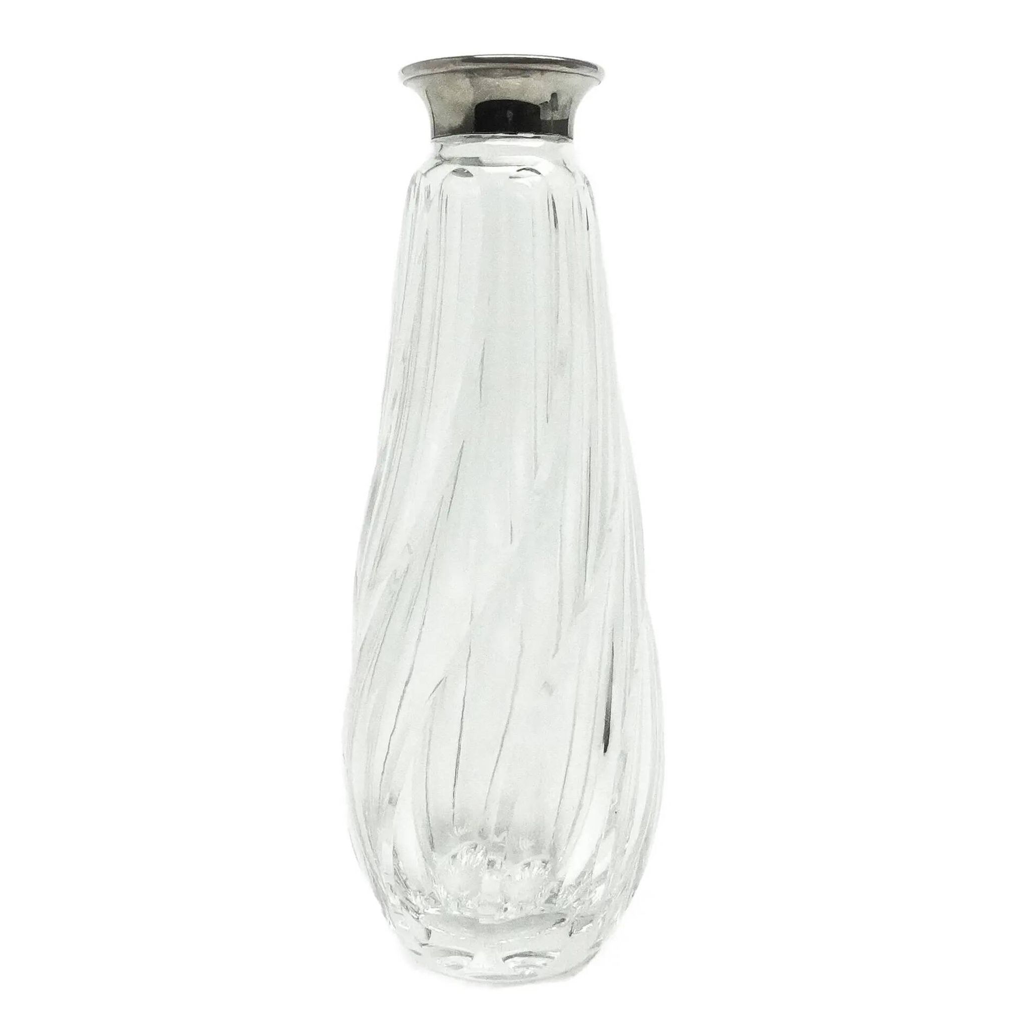 Art Deco vase, crystal, Norway, 1950s