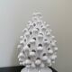 Pine cone lamp, made of Caltagirone ceramic
