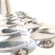 12 stainless steel chrome cups