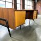 Vintage XL deep double-sided writing desk