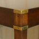 Bureau de campagne militaire Kennedy Harrods en bois dur