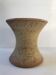 Vase diabolo en grès vintage