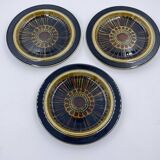 Set of 3 Kosmos plates