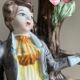Paire de lampes de table en porcelaine italienne par Capodimonte.