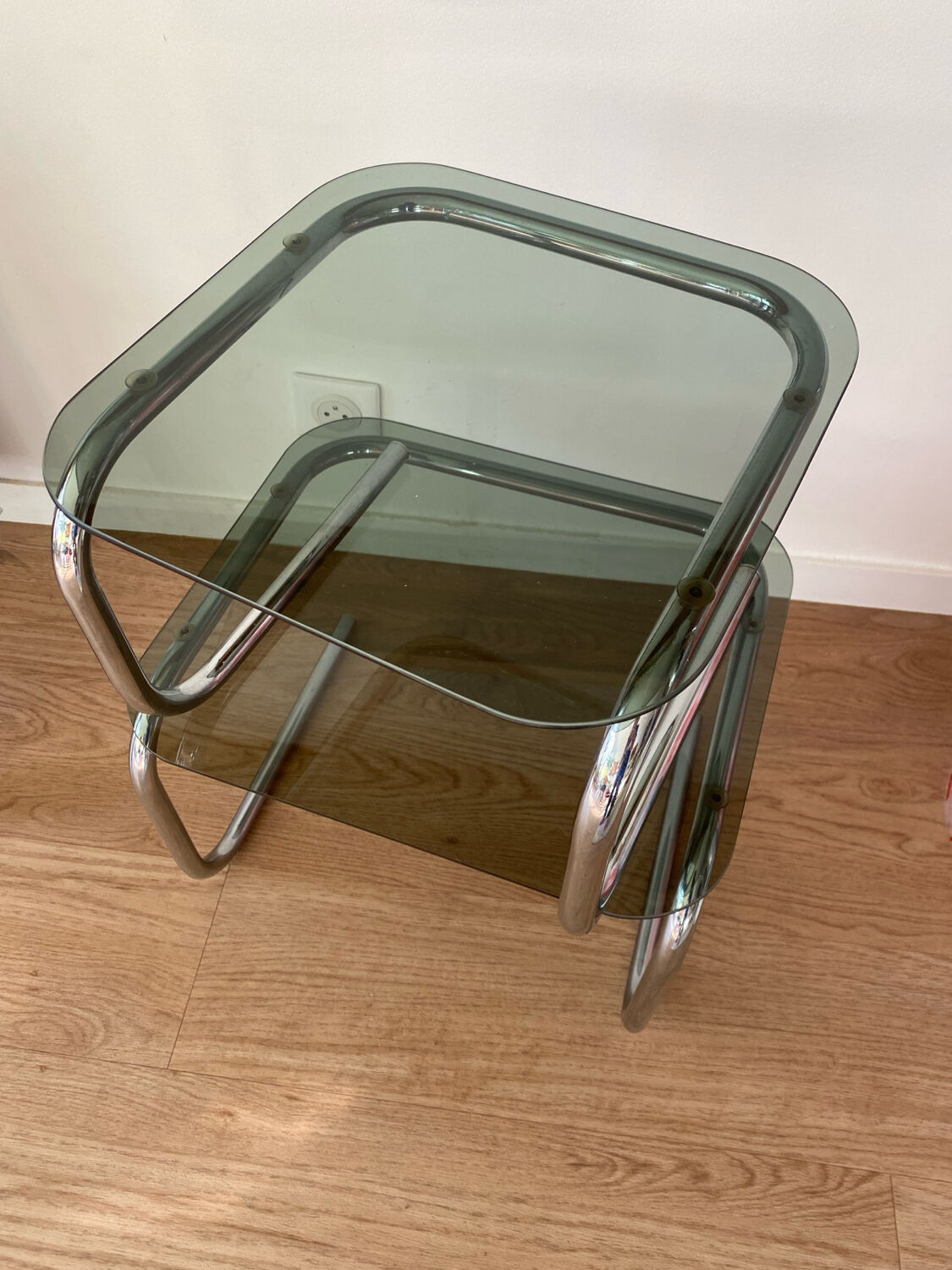 Vintage nesting tables