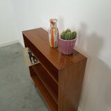 Noten fineer boekenkast LP kast met legplanken nr. 1