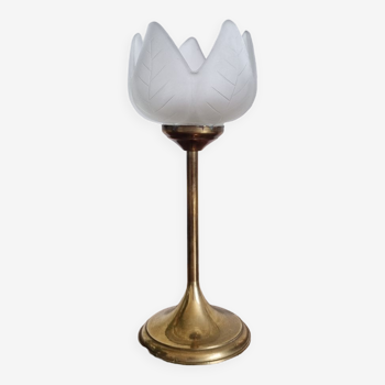 Flower candle holder