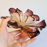 Murano pocket emptier - amber and gold