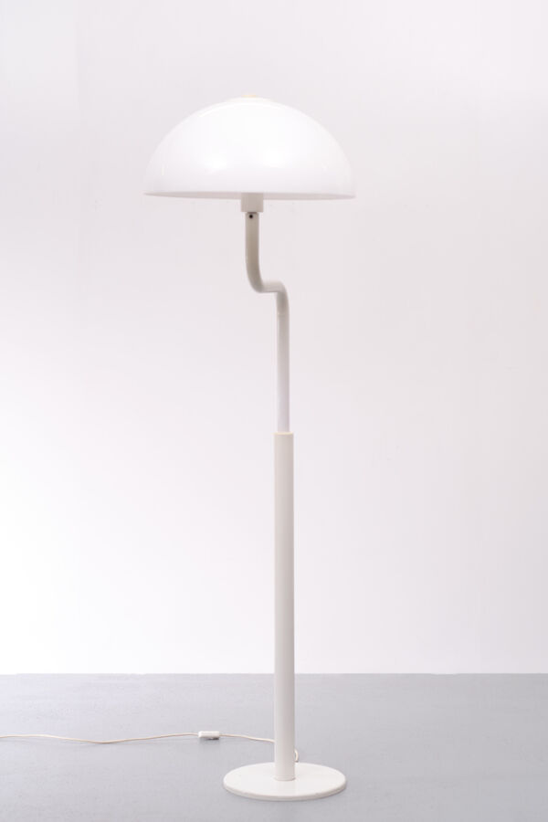 Lampadaire white space ace années 1970 italie