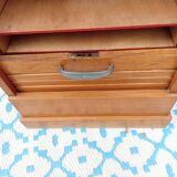 File cabinet, curtain cabinet