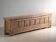 Antique polychrome carved low cabinet in pine – Xinjiang, circa 1900