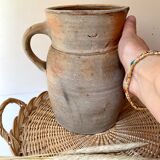 Antique terracotta pitcher