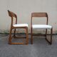 Paire de chaises Baumann traîneau
