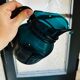 Vintage turquoise blue carafe
