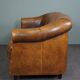 Comfortabele en stoere schapenleren 2 zits bank