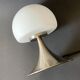 Lampe de table  de lit vintage en verre tip-touch champignons