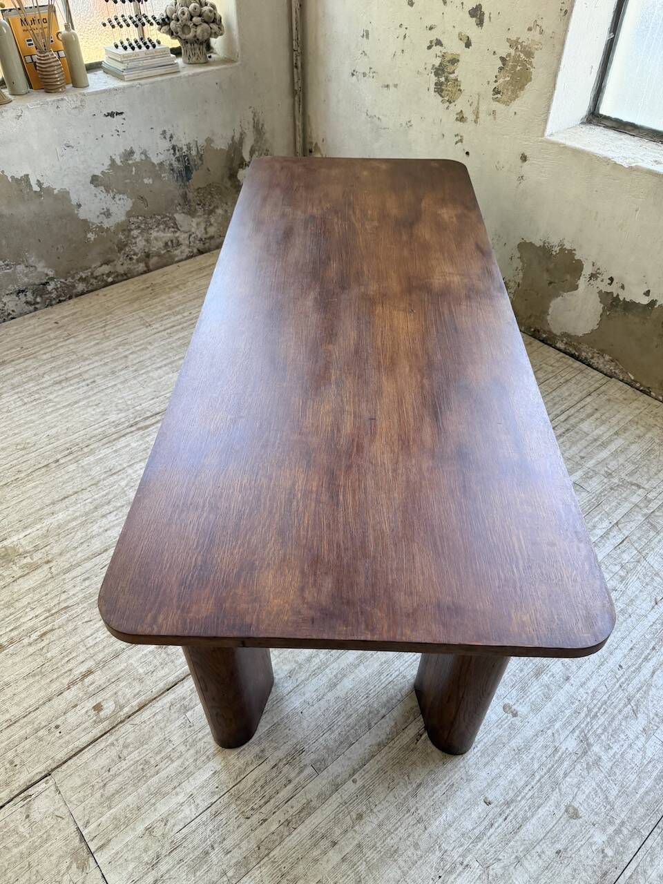 1950s oak reconstruction table