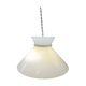 Suspension en opaline blanche