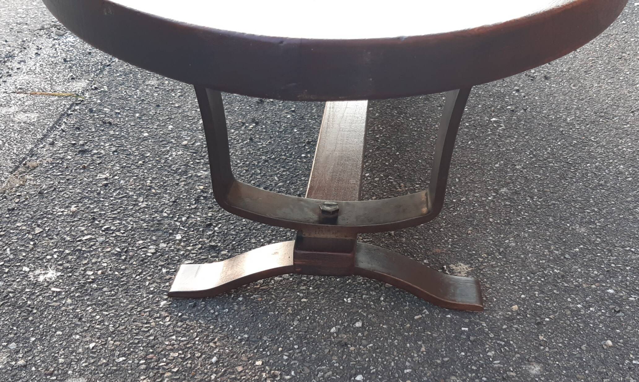 Brutalist coffee table from the 1970s.