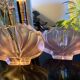 2 vases Walther glass