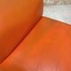 Vintage orange armchair, ed. Steiner