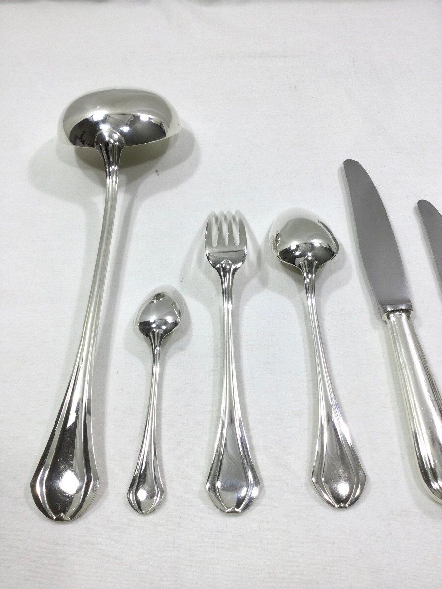 Christofle cutlery set Printania 63 pcs