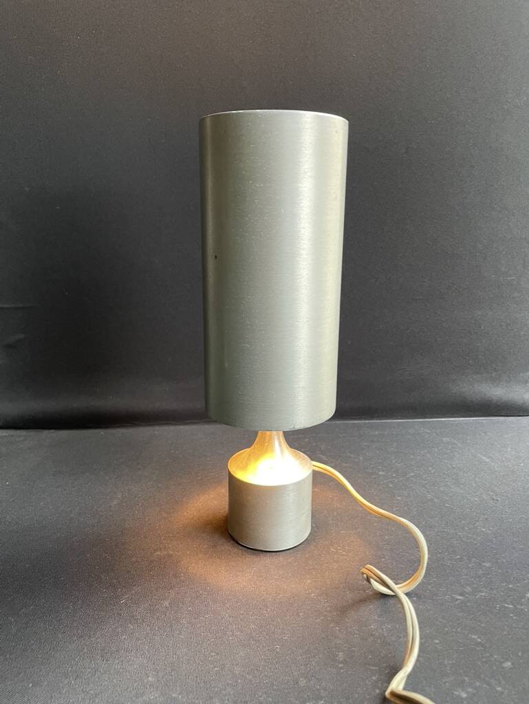 Table lamp 1970 – Brushed aluminum