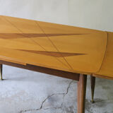 Meal table with extension cords