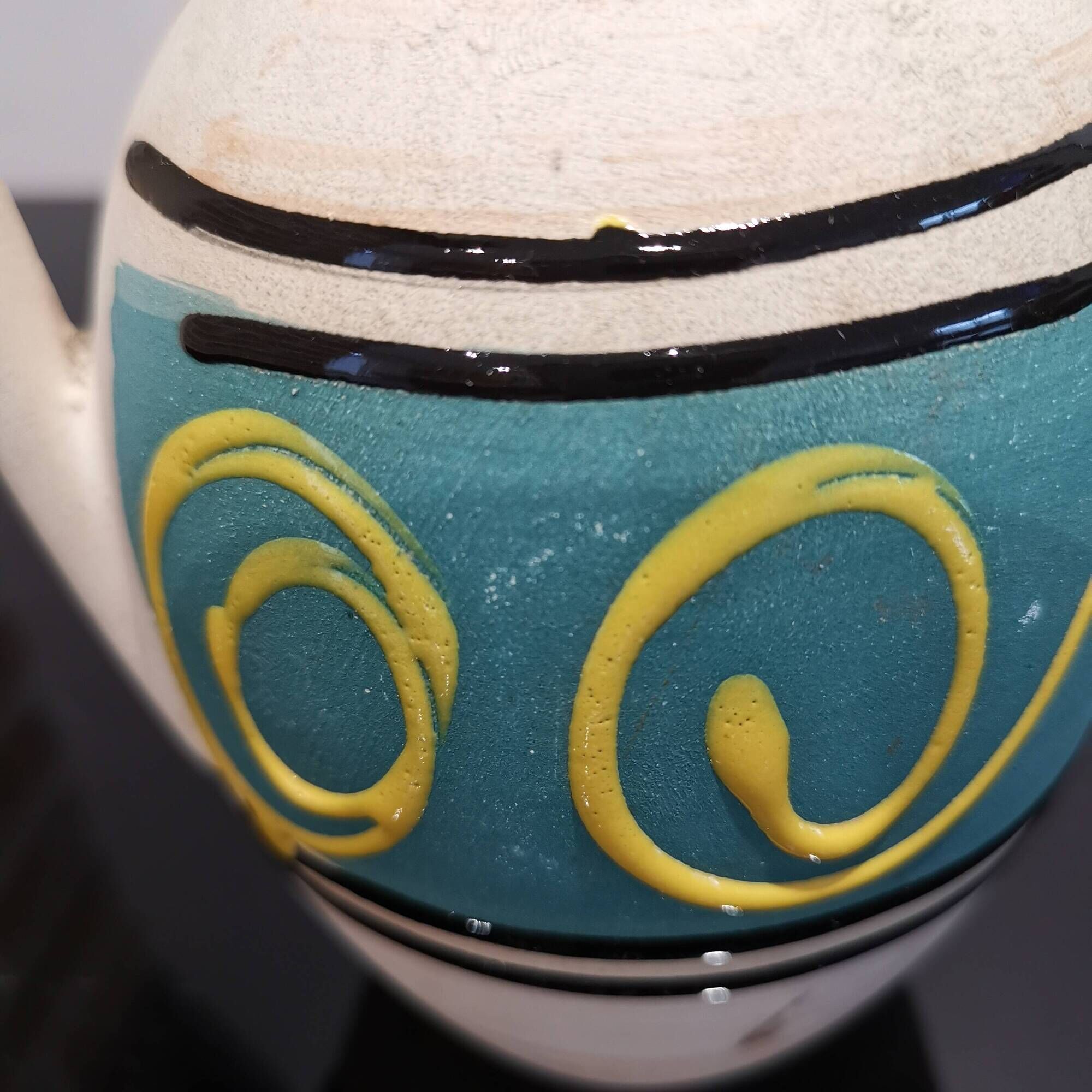 Ceramic W. Germany 474-16 small pitcher vase Retro design vintage 60/70
