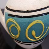 Ceramic W. Germany 474-16 small pitcher vase Retro design vintage 60/70
