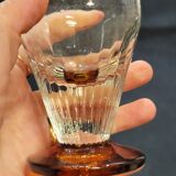 Old two-tone absinthe glass